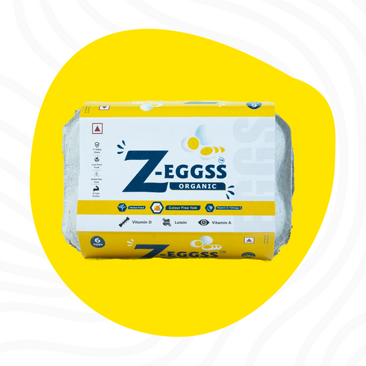 Premium White Organic Eggs